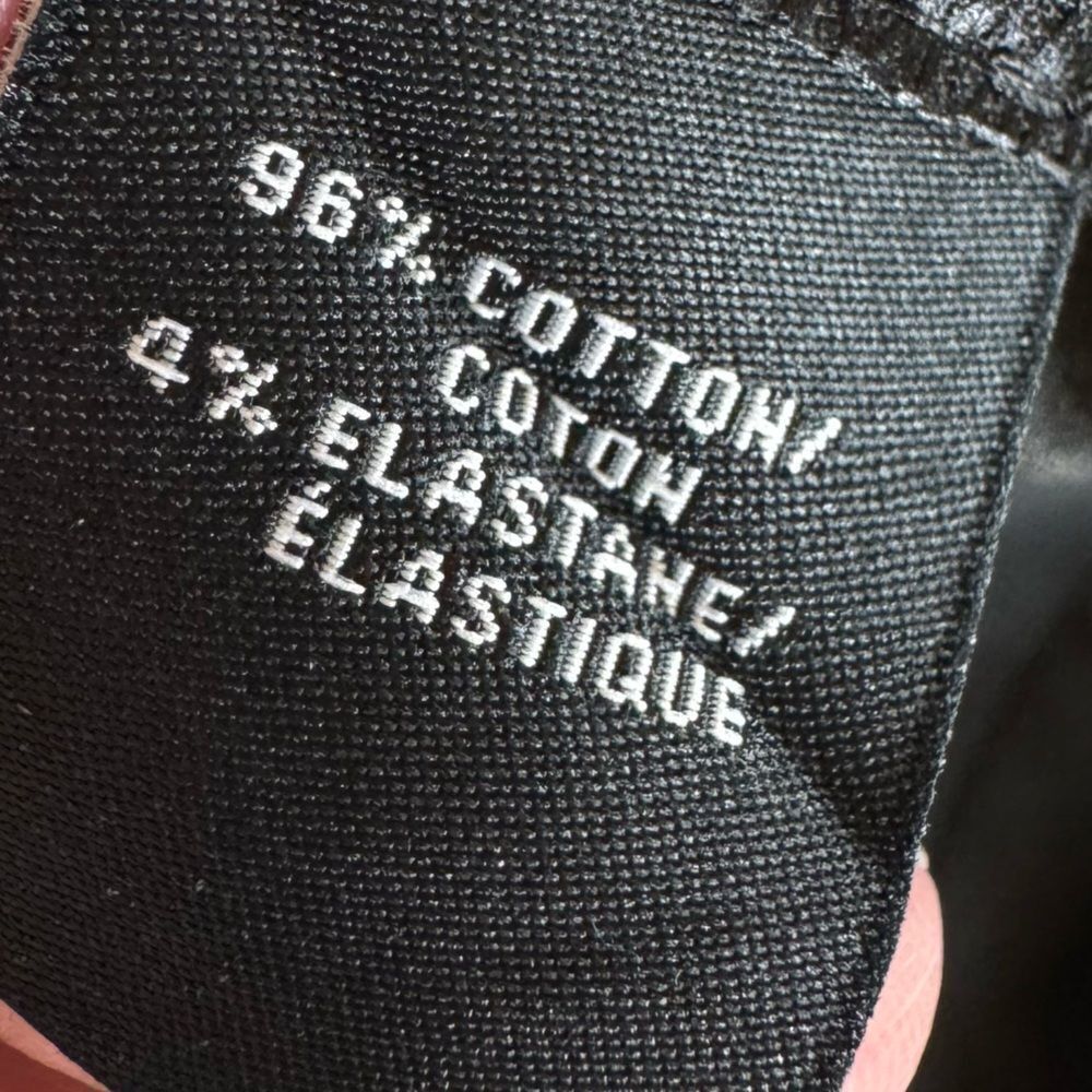 Lafayette 148 Black Barrow Cotton Stretch Pants Size 4 - Picture 11 of 12